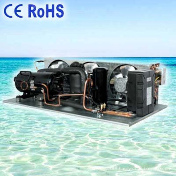 HVAC R404A gas Refrigeration equipment of Condensing Units for cold room freezing cabinet